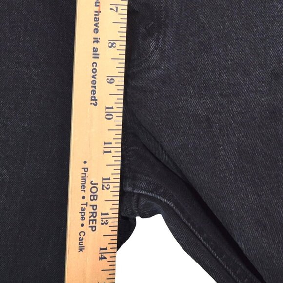 Abercrombie & Fitch Black Faded 90s Straight Curve Love Jeans Sz 26 / 2R - Picture 6 of 6